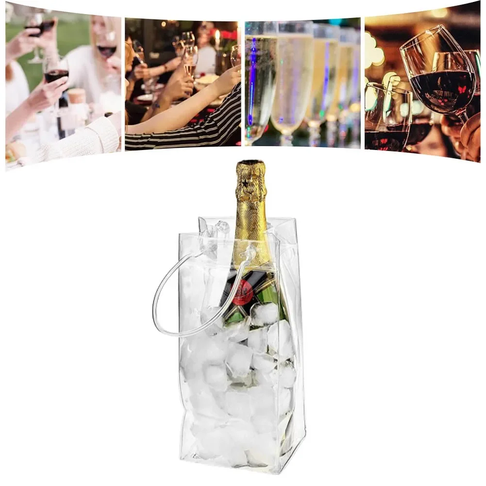 Wine Beer Champagne - PVC Sızdırmaz Buz Torbası Bira Soğutucu