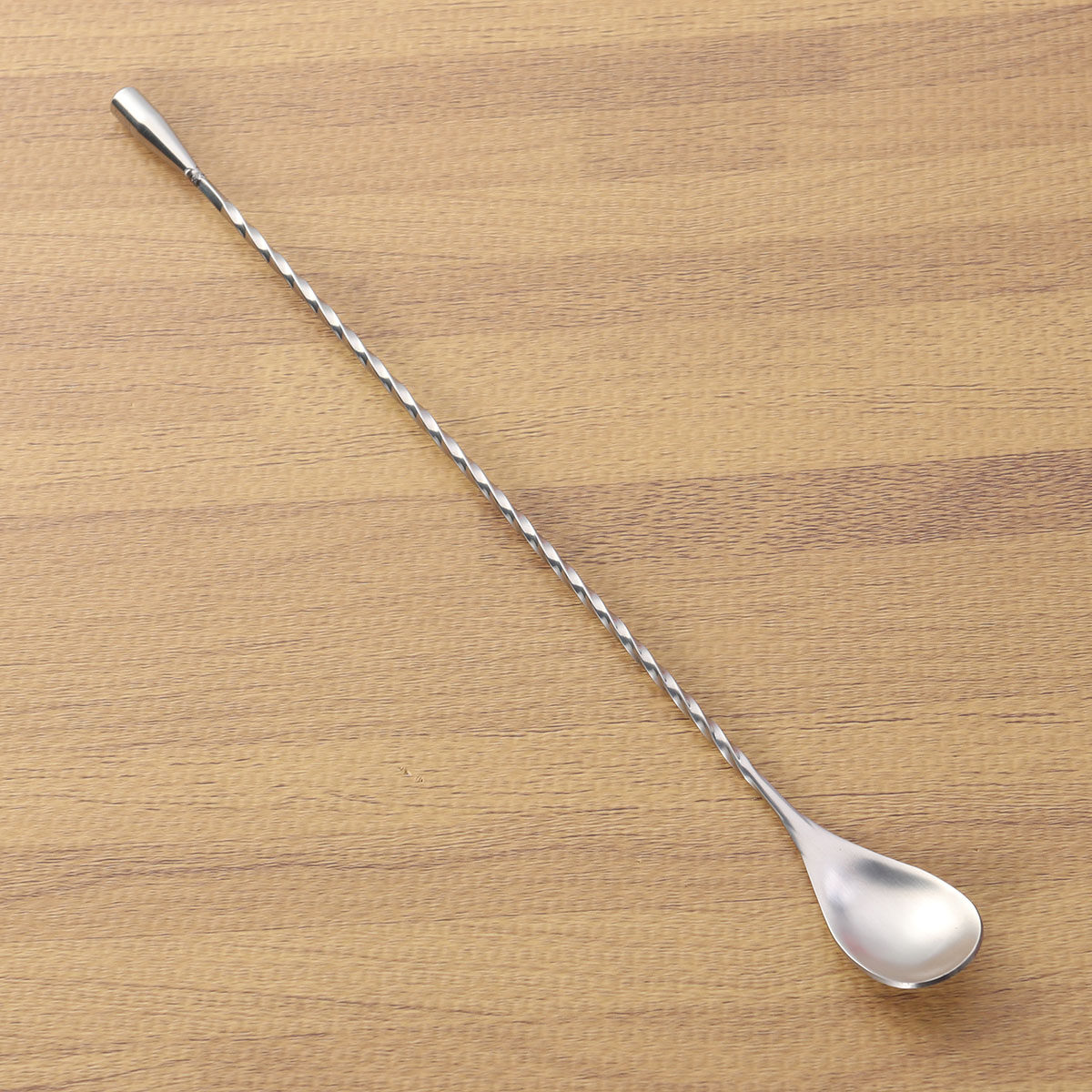 Bar Spoon Twisted - Paslanmaz Çelik 304 Kokteyl Çubuğu, Uzun