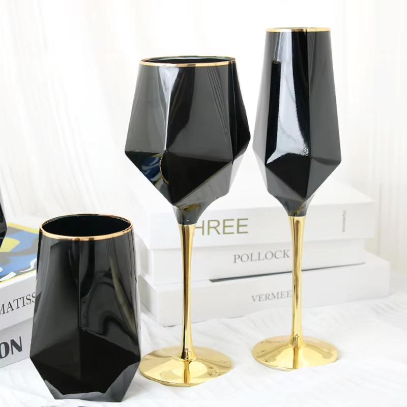 Saf Siyah Kristal Altın Kenar  - Wine Whiskey Beer incelemesi ve fiyatı