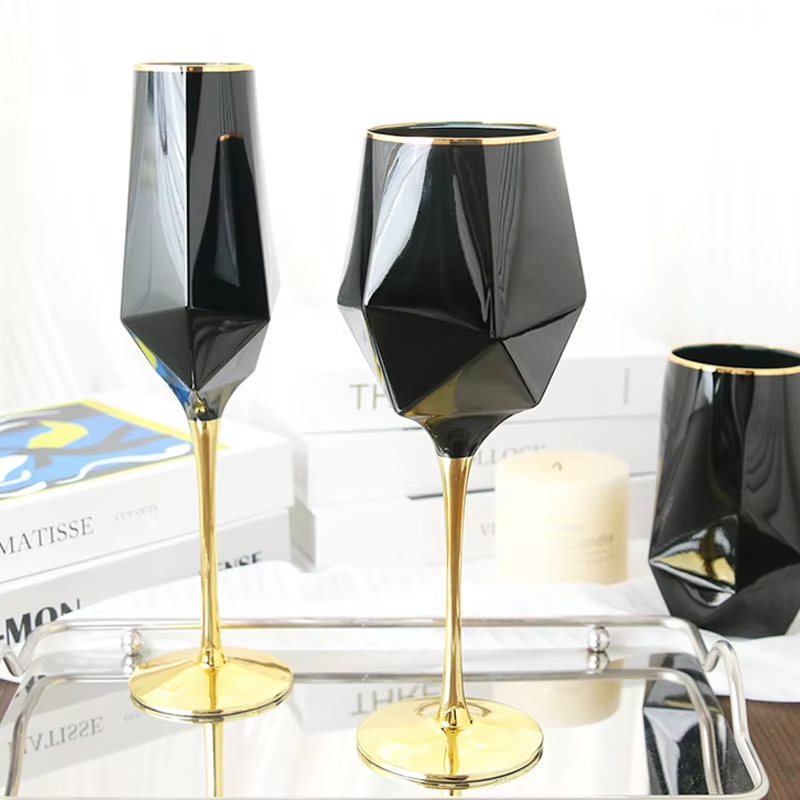 Saf Siyah Kristal Altın Kenar  - Wine Whiskey Beer incelemesi ve fiyatı